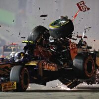 Formula One Singapore (Michael Schumacher - Jean Eric Vergne Crash)