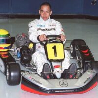 14yr Old Lewis Hamilton Mercedes Karting