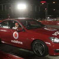 Lewis Hamilton Vodafone McLaren Mercedes Streets of Mumbia Photos