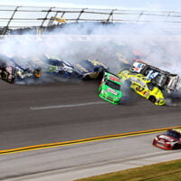 2012 NASCAR CUP Big One Crash (Talladega SuperSpeedway)