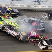 2012 NASCAR CUP Big One Crash (Talladega SuperSpeedway)