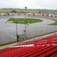 Elko Speedway Covered In Dirt (World of Outlaw Sprint Cars)