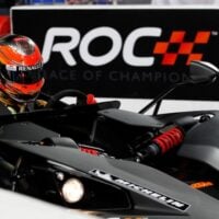 2012 Romain Grosjean Wins Race of Champions