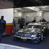 Robert Kubica Testing Mercedes DTM Car At Valencia (Touring Car)