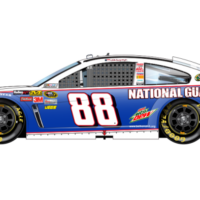 2013 Dale Earnhardt Jr National Guard Sprint Unlimited Car (NASCAR CUP SERIES)