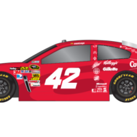 2013 Juan Pablo Montoya Target Sprint Unlimited Car (NASCAR CUP SERIES)