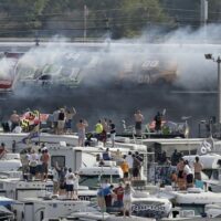 2013 Michael Annett Daytona Crash (NASCAR Nationwide Series)