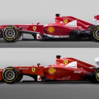 2013 Scuderia Ferrari F138 vs 2012 Car (Formula One)