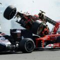 2012 Romain Grosjean - Fernando Alonso - Lewis Hamilton Spa Crash (Formula One)