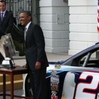 NASCAR Visits White House - Brad Keselowski