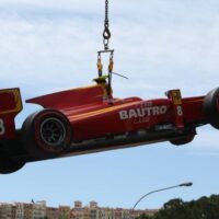 14 Car Monaco GP2 Crash