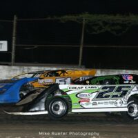 Jason Feger - Corn Belt Clash Dirt Late Model (Davenport Speedway) Mike Ruefer Photo