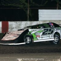 Jason Feger - Corn Belt Clash Dirt Late Model (Davenport Speedway) Mike Ruefer Photo