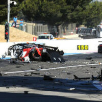 Andrea Mame Lamborghini Crash ( ENDURANCE )