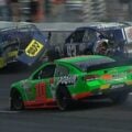 Danica Patrick And Ricky Stenhouse Jr. Crash ( NASCAR Cup Series )