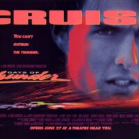 Tom Cruise As Cole Trickle In Days Of Thunder Movie The Cover ( NASCAR )