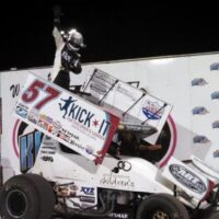 Shane Stewart Kick It Knoxville Raceway Winner ( Dirt Sprint Car )