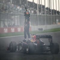 Red Bull Racing Fined For Donuts ( Sebastian Vettel ) F1