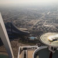 Red Bull Burj Al Arab Rooftop Burnout ( F1 )