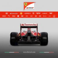 Ferrari F14 T Rear F1 Car ( Formula One )