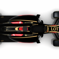 Lotus E22 Top View (F1)
