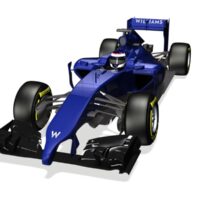 Williams FW36 F1 Car Front ( Formula One )