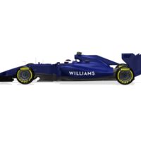 Williams FW36 F1 Car Side ( Formula One )