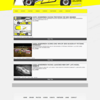 Darin Henderson Racing - Walters Web Design ( Dirt Track Racing Website )