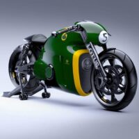 Lotus C-01 Motorcycle Green ( BIKES )