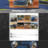 Brandon O'Neil Racing Website ( Walters Web Design )