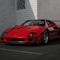 Red Ferrari Supercar Show Newport Beach ( CARS )
