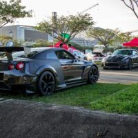 Singapore Nissan GT-R Matte Black