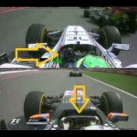 Felipe Massa Sergio Perez Crash Steering Wheel