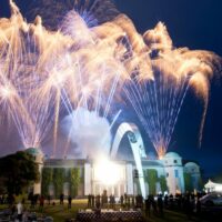 Goodwood Festival of Speed House Mercedes Arch Central Feature Photos