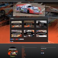 Travis Dickes Lucas Oil Driver Website Design - Walters Web Design