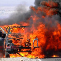 2016 Ford Truck Explodes In Death Valley 13-1