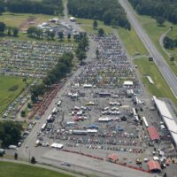 American Muscle Car Show 2014 Aerial Photo