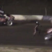 Tony Stewart Sprint Car Crash Kills Driver Kevin Ward Jr ( Crash Photo )