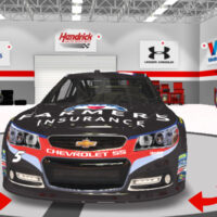 Kasey Kahne 2015 Paint Scheme 2015 Car Front NASCAR