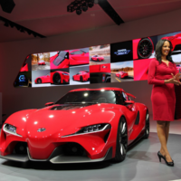 2017 Toyota FT1 Detroit Car Show Photos