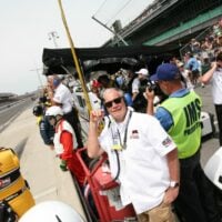 David Letterman Indy Car Owner Photos 2011