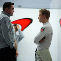 McLaren team principal Eric Boullier Plane Incident 2