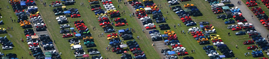 AmericanMuscle Car Show Photos from AM2015 Aerial Photos