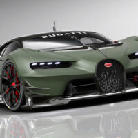 Bugatti Vision Gran Turismo Car Green Black Version