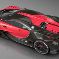 Bugatti Vision Gran Turismo Car Red Version