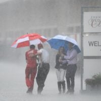 Hurricane Patricia Weather Hits Circuit of the Americas Heavy Rain