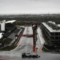 Hurricane Weather Hits United States Grand Prix Lewis Hamilton