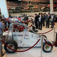 Jeff Gordon NASCAR Hall of Fame Exhibit Open Wheel Cars