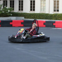Justin Bieber Races Go Karts on Ellen Degeneres Show Photos