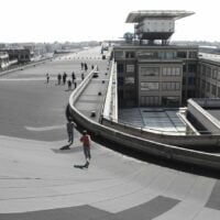 Fiat Lingotto building - rooftop test track Torino Italy
